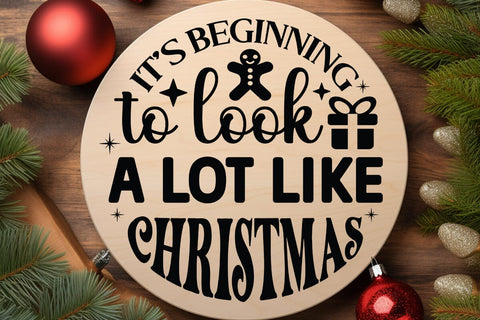 Its beginning to look a lot like christmas SVG Angelina750 