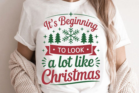 It's Beginning To Look A Lot Like Christmas SVG Angelina750 