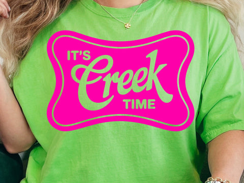 It's Creek Time PNG & SVG Design SVG DesignDestine 