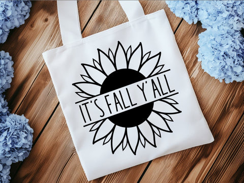 It's Fall Y'all SVG | Sunflower PNG SVG Paige Cole Studio 