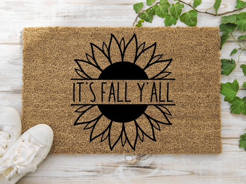 It's Fall Y'all SVG | Sunflower PNG SVG Paige Cole Studio 