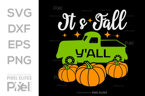 Its Fall Yall SVG Thanksgiving Bundle Happy Autumn Hello Fall Thanksgiving Quote PET 00935 SVG ETC Craft 