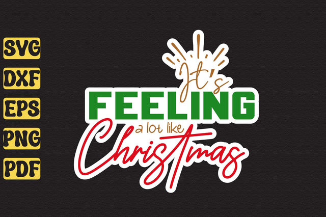 Its Feeling a Lot Like Christmas Digital Pattern orpitasn 