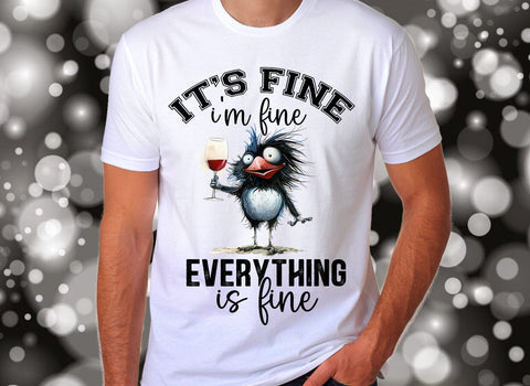 It's Fine I'm Fine Everything is Fine SVG CraftingStudio 