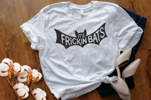 Its Frickin Bats SVG PNG, Halloween Sleeve svg, Trendy Halloween svg SVG DesignDestine 