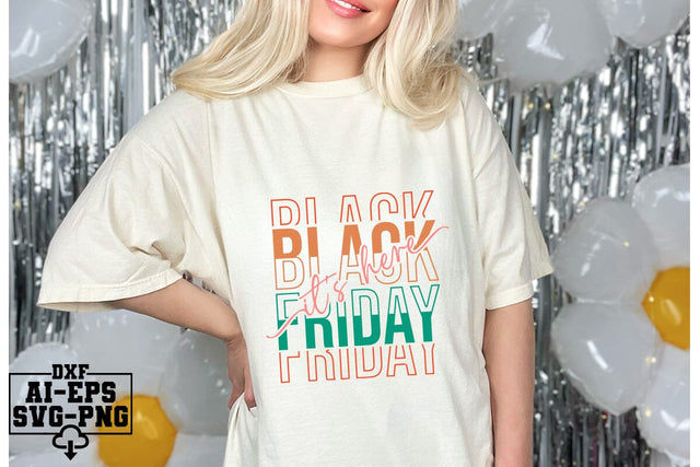 It's Here Black Friday Svg Cut Files Creative Art SVG CraftlabSvg55 