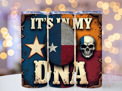 It's in My DNA Tumbler, 20oz Sublimation Wrap, Inspirational Drinkware, Unique Tumbler Design, DNA Theme Tumbler, Digital Download, Custom Tumbler Art, Science Lover Gift Sublimation SvggirlplusArt 
