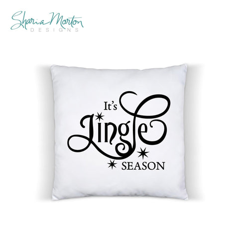 It’s Jingle Season Christmas Vinyl Cut File SVG Sharia Morton Designs 