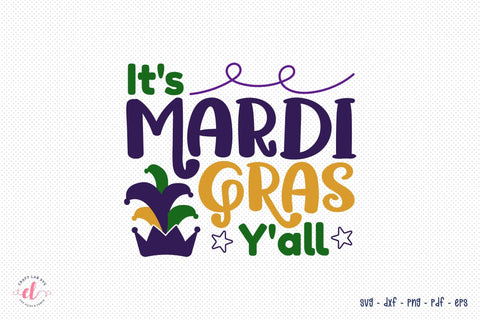 It's Mardi Gras Y'all | Mardi Gras SVG SVG CraftLabSVG 