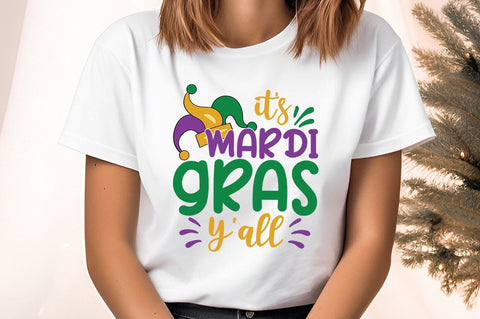 It's Mardi Gras Y'all SVG design Design SVG Designangry 