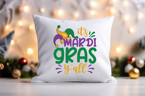 It's Mardi Gras Y'all SVG design Design SVG Designangry 