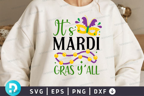 Its mardi gras yall SVG Design SVG Regulrcrative 