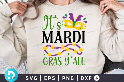 Its mardi gras yall SVG Design SVG Regulrcrative 