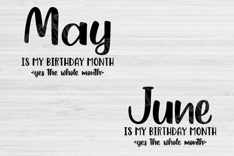 Its My Birthday Svg Bundle, Is My Birthday Month Yes The Whole Month Svg Files for Cricut, Birthday Shirt Svg, September Girl Svg, October SVG TiffsCraftyCreations 