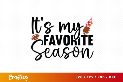 its my favorite season SVG Design SVG Designangry 