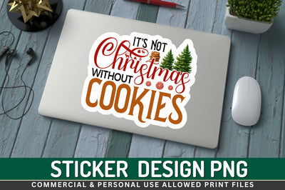 Its not christmas Sticker Design Sublimation Regulrcrative 