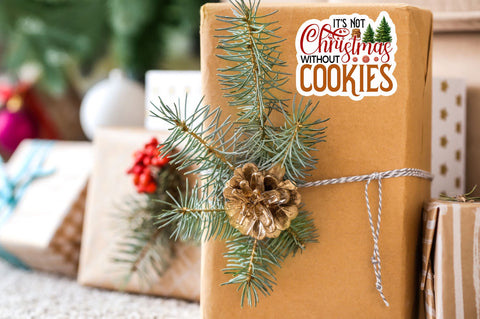 Its not christmas Sticker Design Sublimation Regulrcrative 