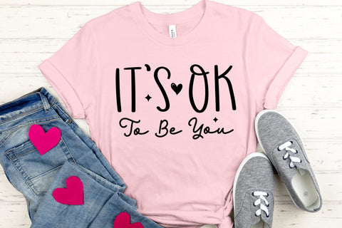 It's Ok to Be You | Mental Health SVG SVG CraftLabSVG 