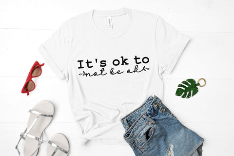 It's Ok to Not Be Ok SVG Mental Health Cut File SVG CraftLabSVG 