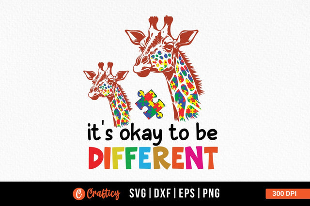 It's okay to be different SVG Design Design SVG Designangry 