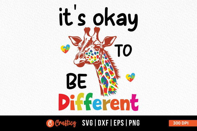 It's okay to be different SVG Design Design SVG Designangry 