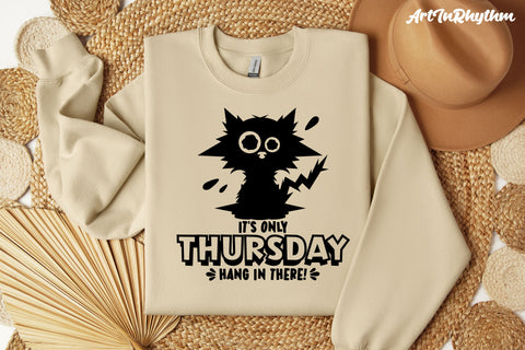 It's only Thursday hang in there, Thursday SVG SVG Artinrhythm shop 