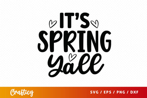 Its spring yall svg Design SVG Designangry 