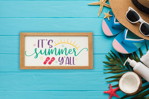 It's Summer Y'all Sign SVG File SVG CraftLabSVG 