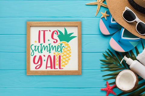 It's Summer Y'all Sign SVG SVG CraftLabSVG 
