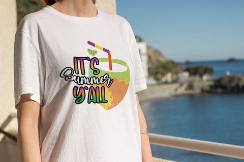 It's Summer Y'all Sublimation Design Sublimation CraftLabSVG 