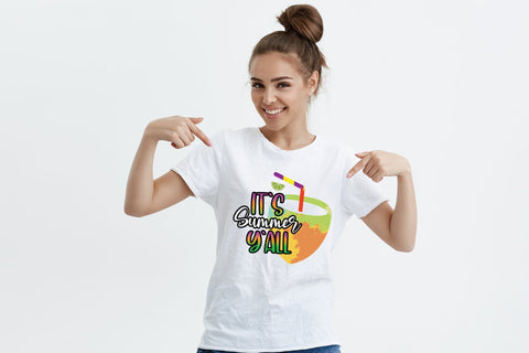 It's Summer Y'all Sublimation Design Sublimation CraftLabSVG 