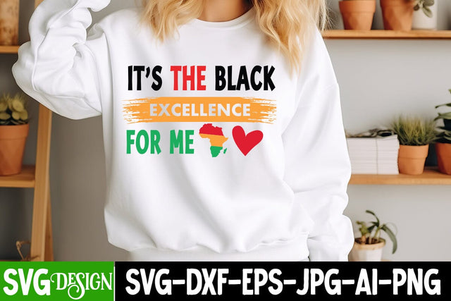 It’s the black Excellence For me SVG Design SVG BlackCatsMedia 