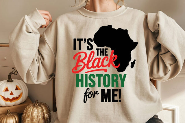It's the Black History for Me SVG PNG, Black History Month SVG, African American Svg, Black Women Svg, Melanin Black Pride, Juneteenth Svg SVG DesignDestine 