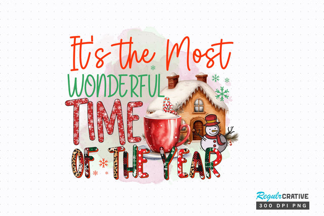 Its the Most Wonderful Sublimation Design Sublimation Regulrcrative 