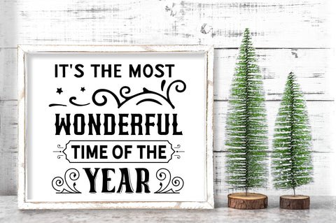 Its the most wonderful time of SVG Design SVG Regulrcrative 