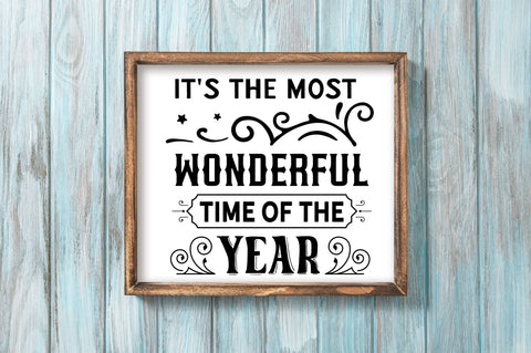 Its the most wonderful time of SVG Design SVG Regulrcrative 