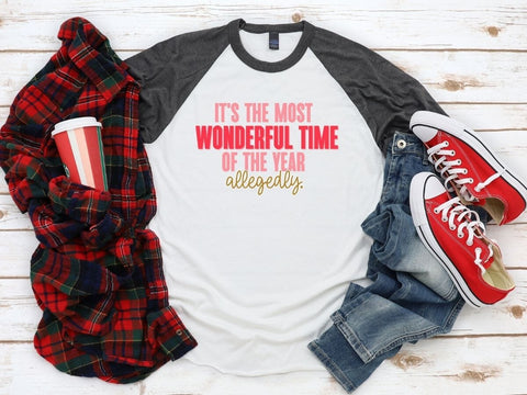 It’s The Most Wonderful Time Of The Year Allegedly Funny SVG SVG So_Fontsy_VIP 