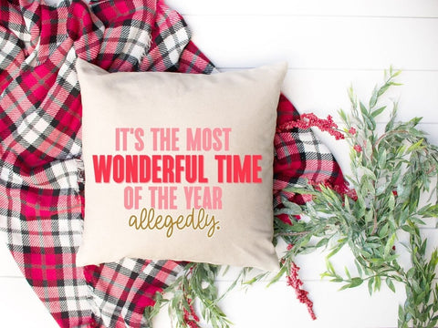 It’s The Most Wonderful Time Of The Year Allegedly Funny SVG SVG So_Fontsy_VIP 