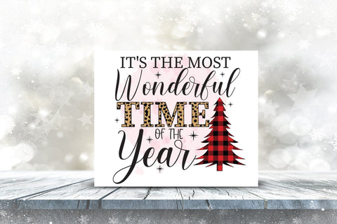 It's the Most Wonderful Time of the Year PNG Sublimation CraftLabSVG 