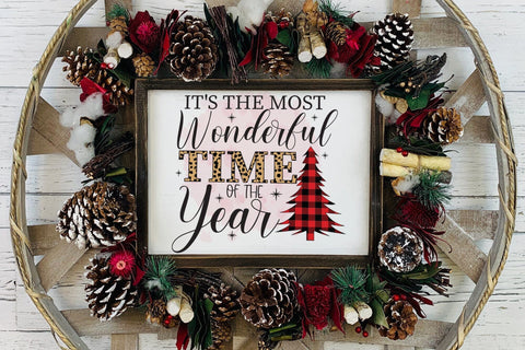 It's the Most Wonderful Time of the Year PNG Sublimation CraftLabSVG 