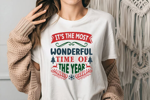 Its The Most Wonderful Time Of The Year SVG Angelina750 