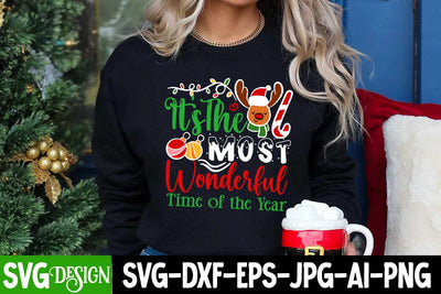It's The Most Wonderful Time of the Year SVG Cut File, It's The Most Wonderful Time of the Year SVG Quotes , It's The Most Wonderful Time of the Year PNG SVG BlackCatsMedia 