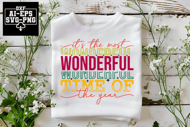 It's The Most Wonderful Time Of The Year Svg Cut Files Creative Art SVG CraftlabSvg55 