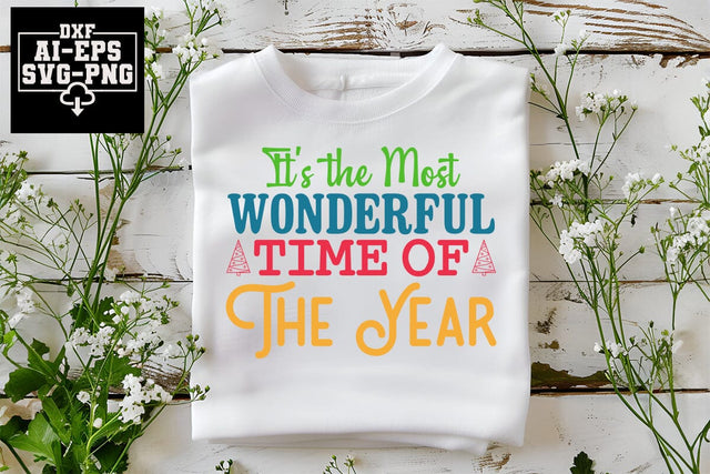 It's The Most Wonderful Time Of The Year Svg Cut Files Creative Art SVG CraftlabSvg55 