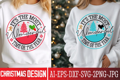 It’s the Most Wonderful Time of The Year SVG Design, ,Christmas SVG ,Christmas SVG Design, Christmas SVG Bundle,Farmhouse Christmas SVG,Funny Christmas SVG Design SVG BlackCatsMedia 
