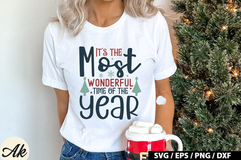 It's The Most Wonderful Time Of The Year SVG Design SVG akazaddesign 