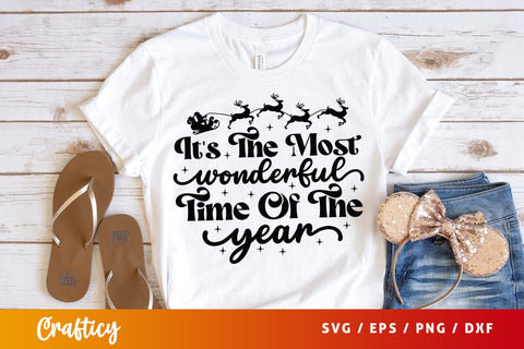 Its The Most Wonderful Time Of The Year SVG Design SVG Designangry 