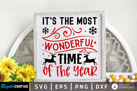 Its the most wonderful time of the year svg design SVG Regulrcrative 