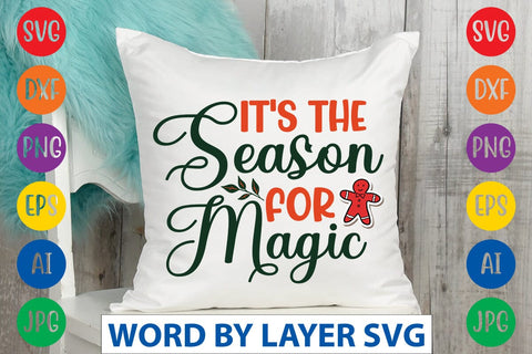 It's The Season For Magic svg design SVG Rafiqul20606 