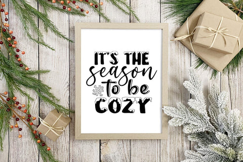 Its the season to be cozy SVG Design SVG Designangry 